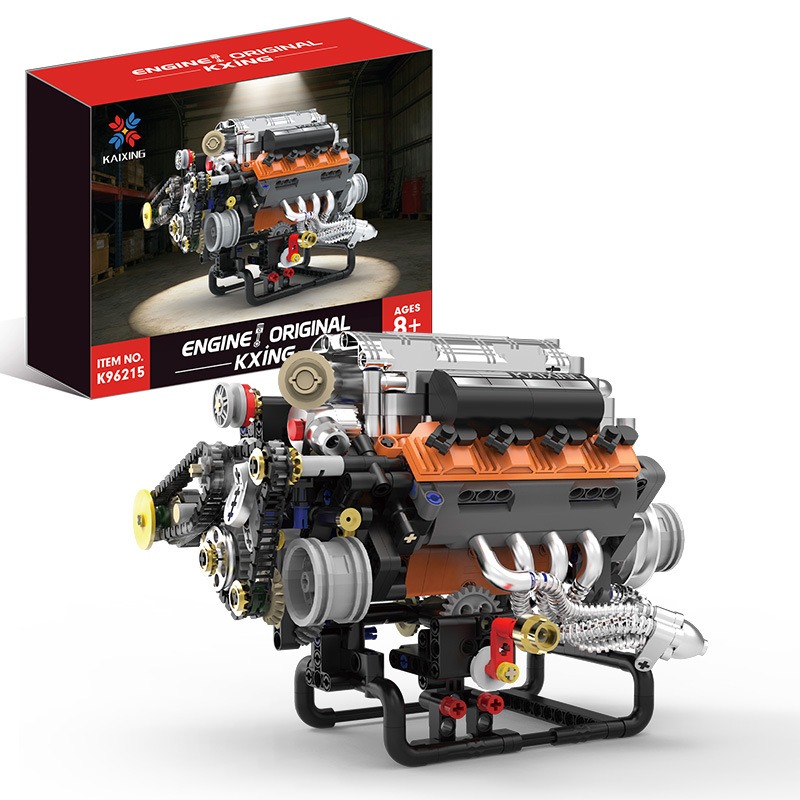 Model Kit Engine V8 - K96215 767 Parça V8 Motor Modeli