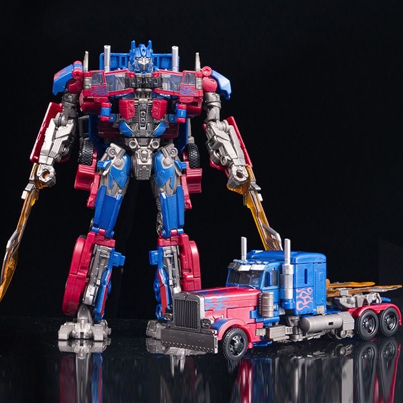 Model Kit Optimus - Dönüşüm Oyuncakları JiaLeHuang 8801 Optimus Prime