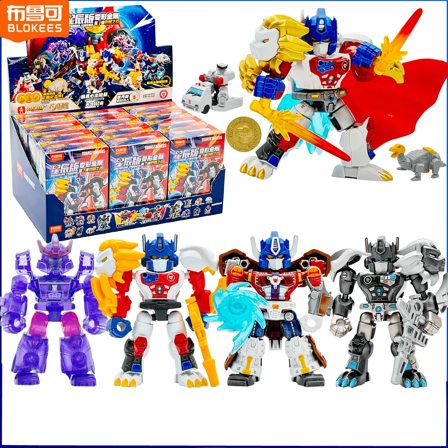 Model Kit Optimus - Hot BLOKEES Transformers Defender Versiyon 7