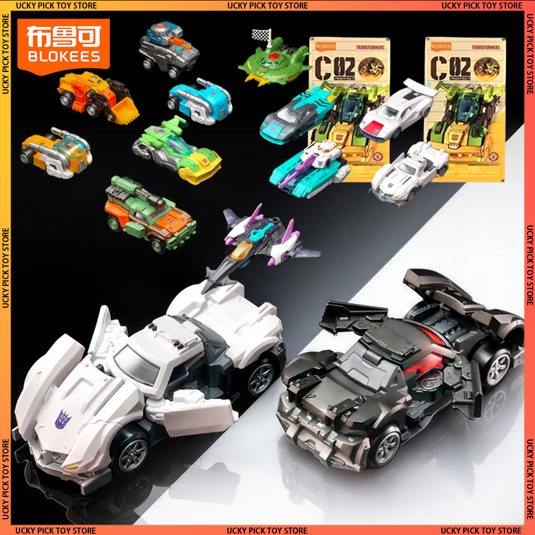 Model Kit Optimus - Yeni 1:64 Blokees Wheels Transformers Kör