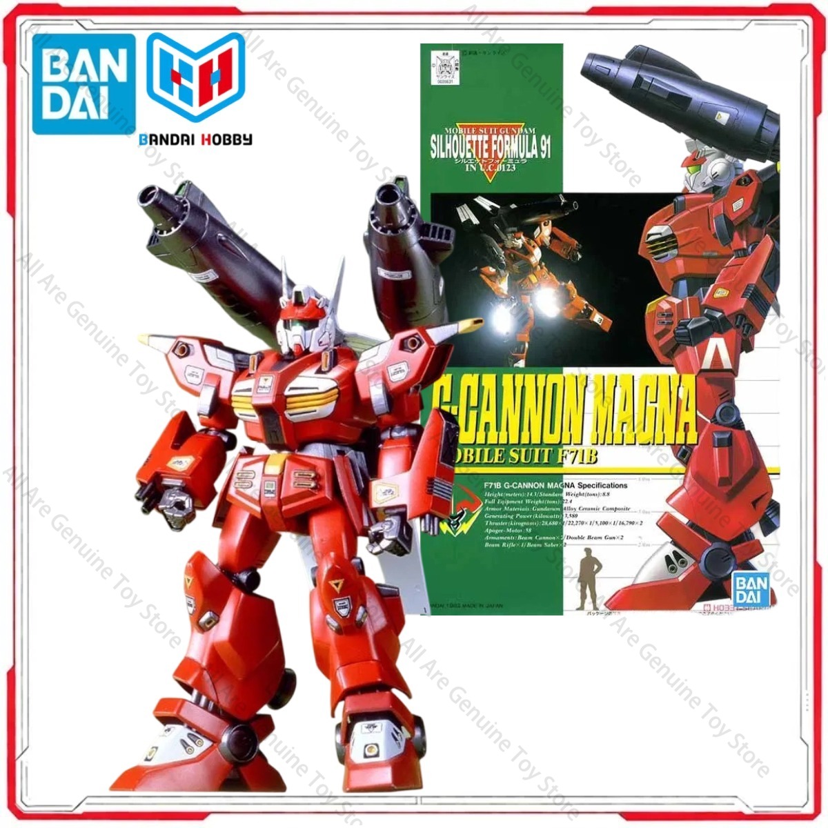 Model Kit Formula 1 - Orijinal Bandai Gundam Model Kiti TV