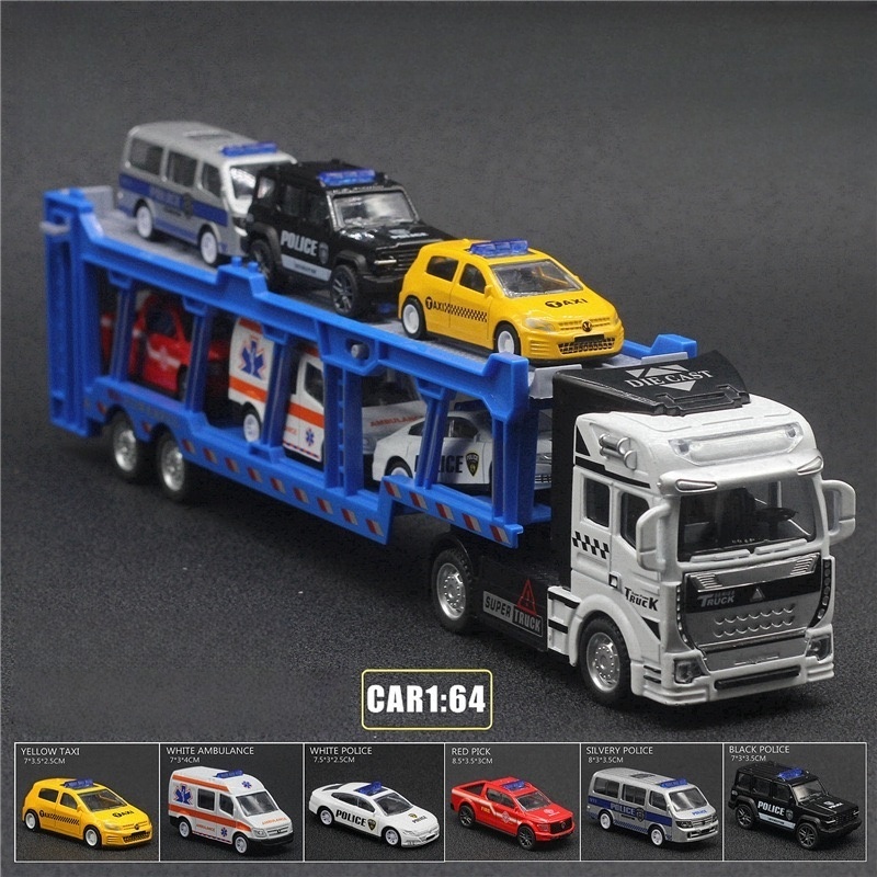 Model Kit Car - Alaşımlı çift katmanlı bir taşıma aracı,