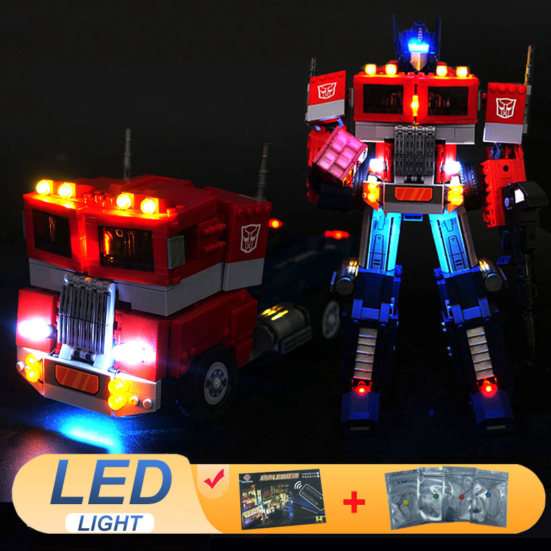 Model Kit Optimus - LED Işık Kiti LEGO 10302 Optimus