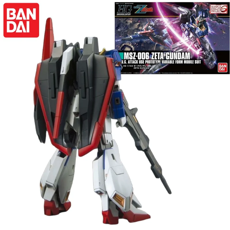 Model Kit Zeta Gundam - Orijinal Bandai Gundam model seti Hguc