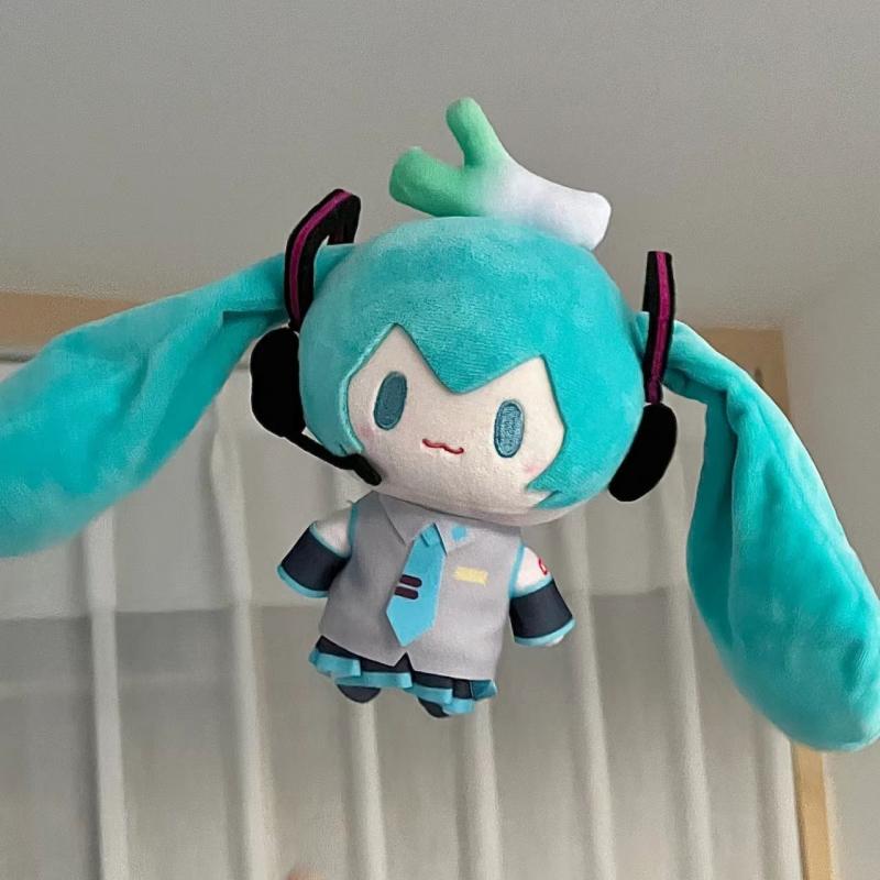 Model Kit Hatsune Miku - 15 Cm Anime Hatsune Miku Yeşil