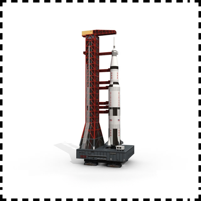 1:300 ölçekli USS Saturn V rok - Model Kit Uss Iowa incelemesi ve fiyatı