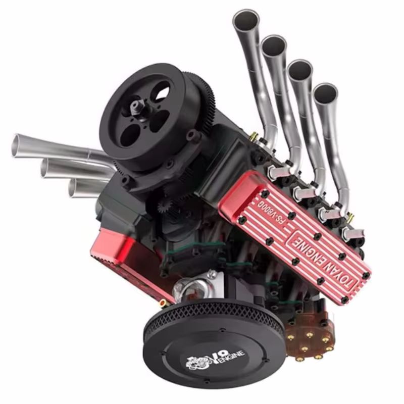 TOYAN V8 Gazlı 4 Zamanlı Motor - Model Kit Engine V8 incelemesi ve fiyatı