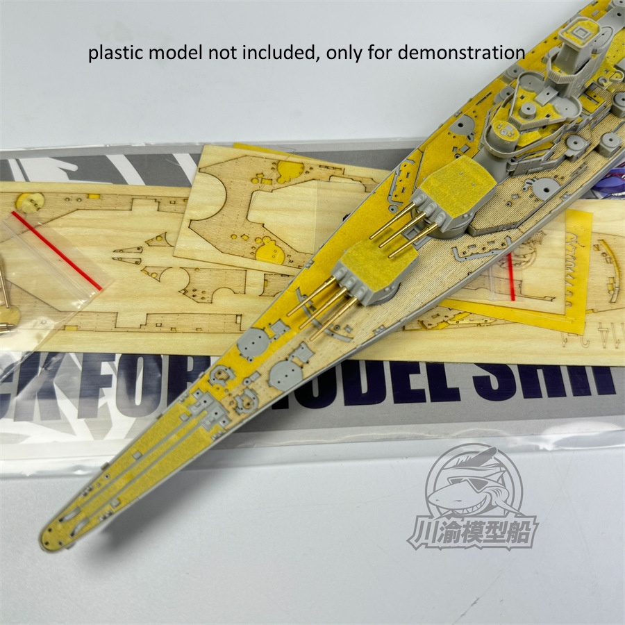 1/700 Ölçekli Ahşap Güverte Me - Model Kit Uss Iowa incelemesi ve fiyatı