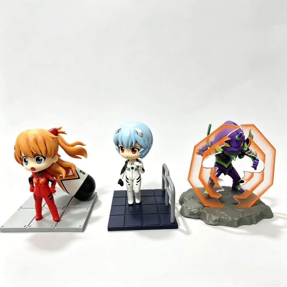 6cm 3'lü Set Anime Yeni Yüzyıl - Model Kit Aoshima incelemesi ve fiyatı