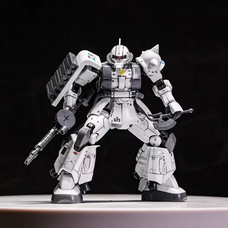 ZAKU Warrior GTO Beyaz Şeytan  - Model Kit Escaflowne incelemesi ve fiyatı