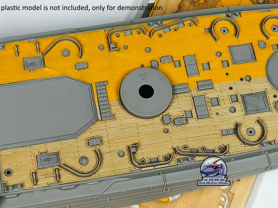 1/350 Ölçekli Ahşap Güverte Ma - Model Kit Uss Iowa incelemesi ve fiyatı