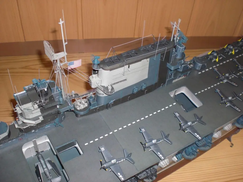 1:200 Ölçekli USS Saratoga (CV - Model Kit Uss Iowa incelemesi ve fiyatı