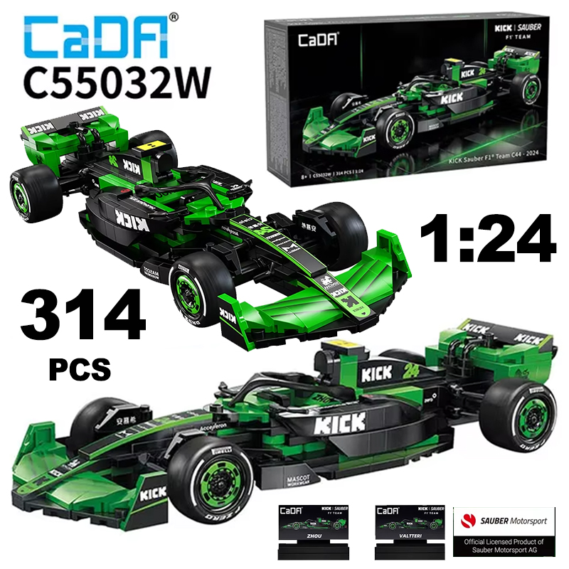 Cada MOC Sauber F1 Takımı C44  - Model Kit Formula 1 incelemesi ve fiyatı