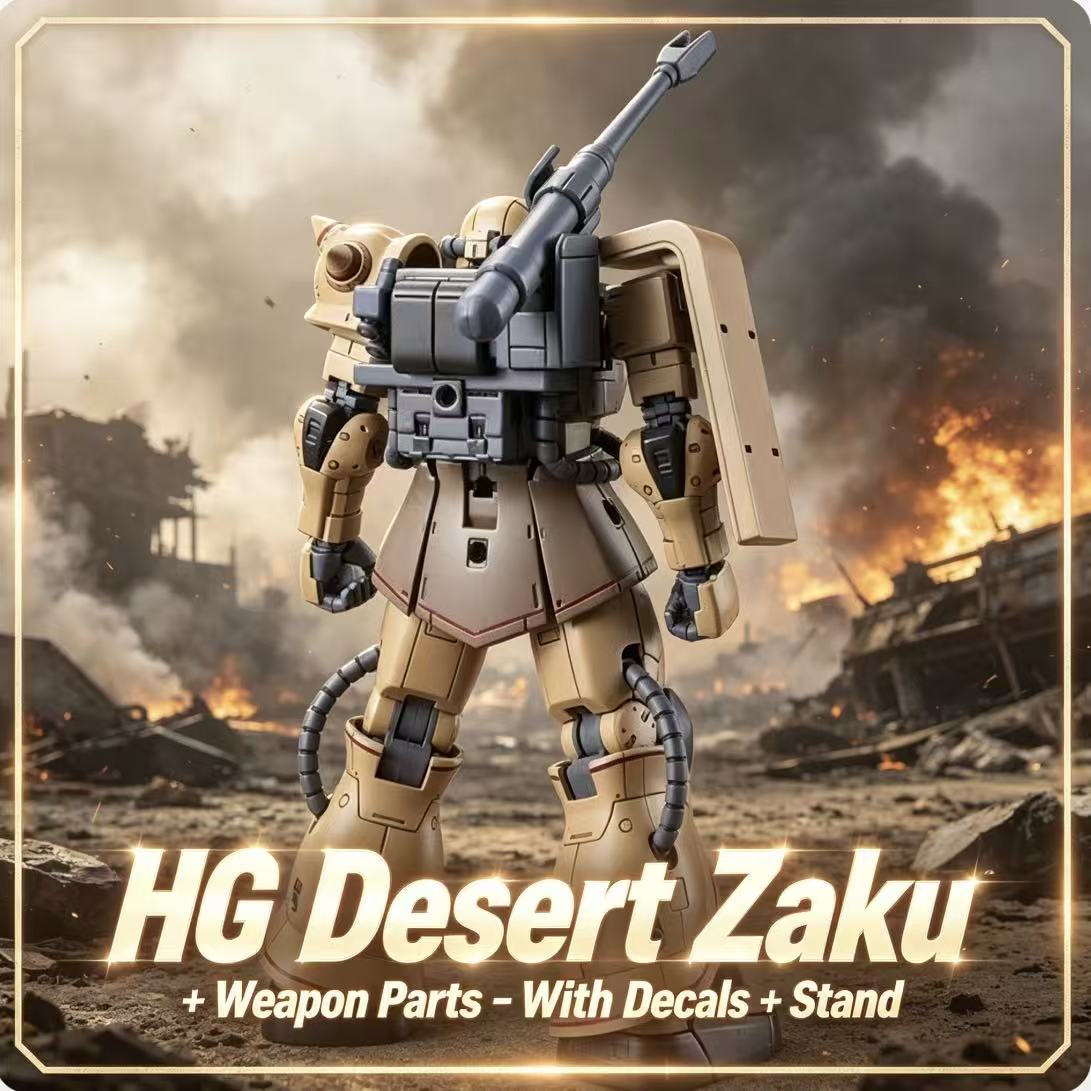 019HG Çöl Rengi Zaku Montaj Mo - Model Kit Escaflowne incelemesi ve fiyatı