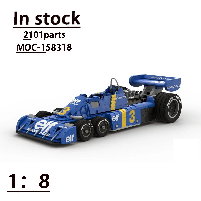Yeni MOC-158318P34 1976 ölçekl - Model Kit Formula 1 incelemesi ve fiyatı